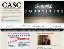 Tablet Screenshot of casc.membershipsoftware.org